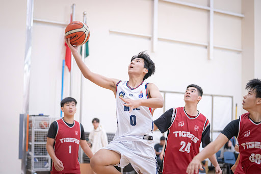 Basketball layup photo