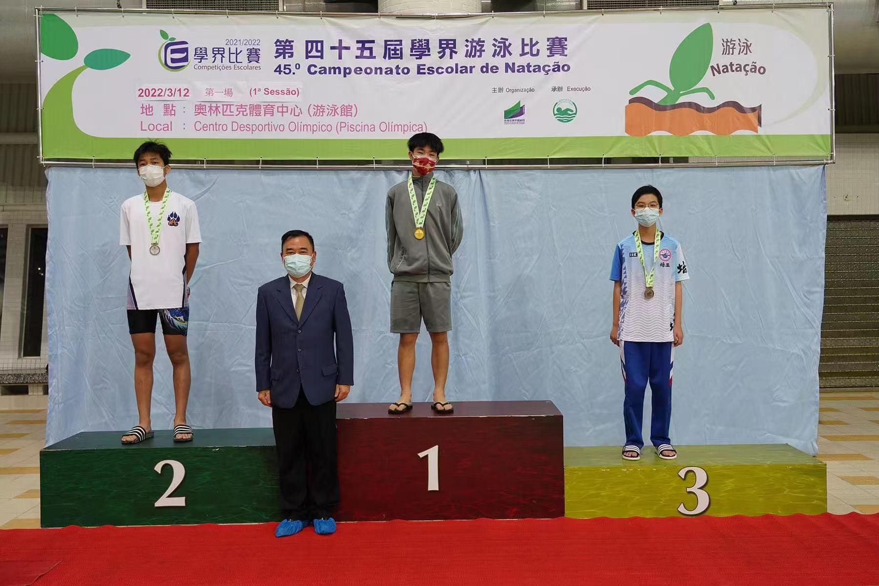 Featured for swimming on TV