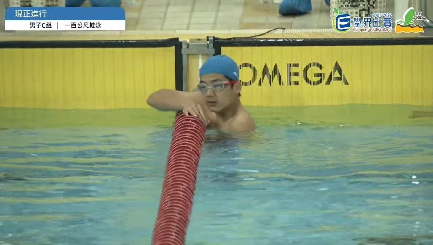 Featured for swimming on TV